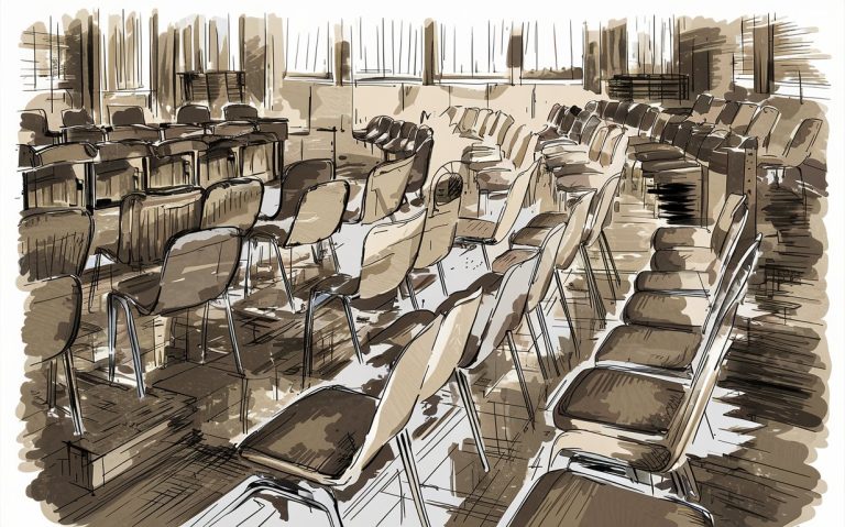 Empty Youth Council Illustration